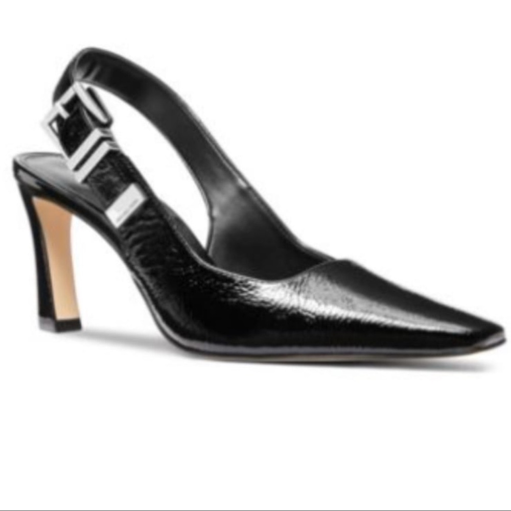 Michaels Elegant Black Slingback Heels